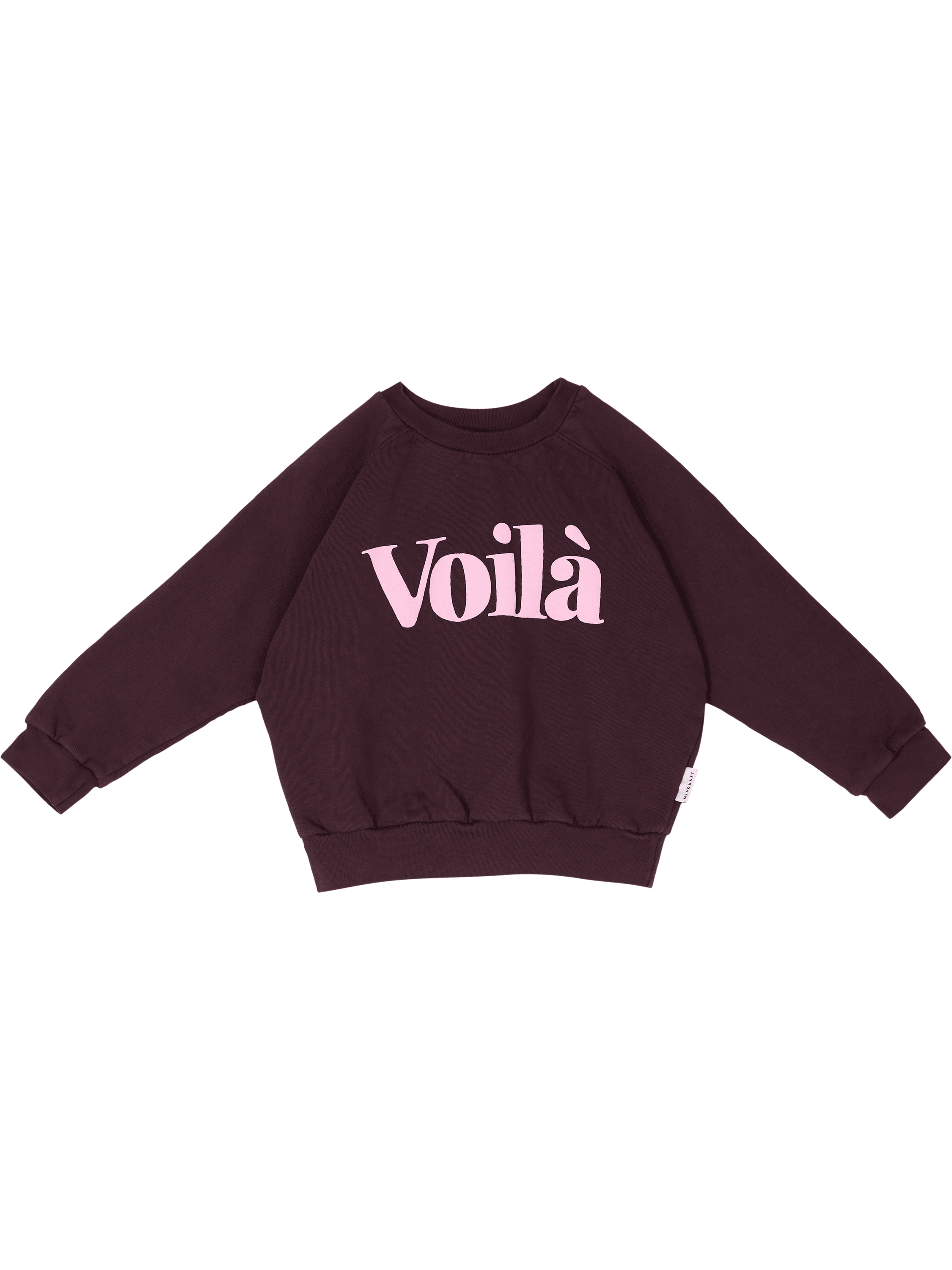 Mipounet 'Voila' Sweatshirt – Purple, Product view – UNGER.DE