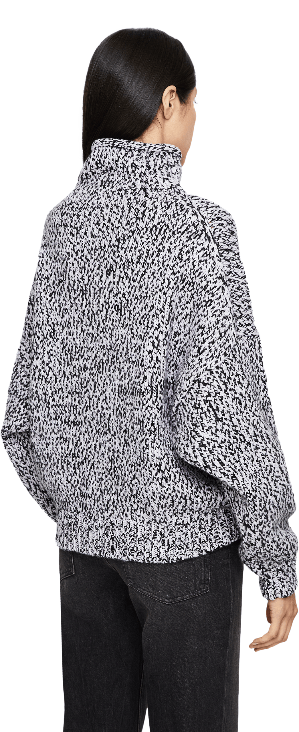 Khaite Cashmere jumper 'Leon' Multi, Back view – UNGER.DE