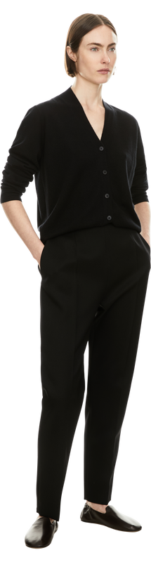 Cashmere-Strickjacke 'Otie' Schwarz