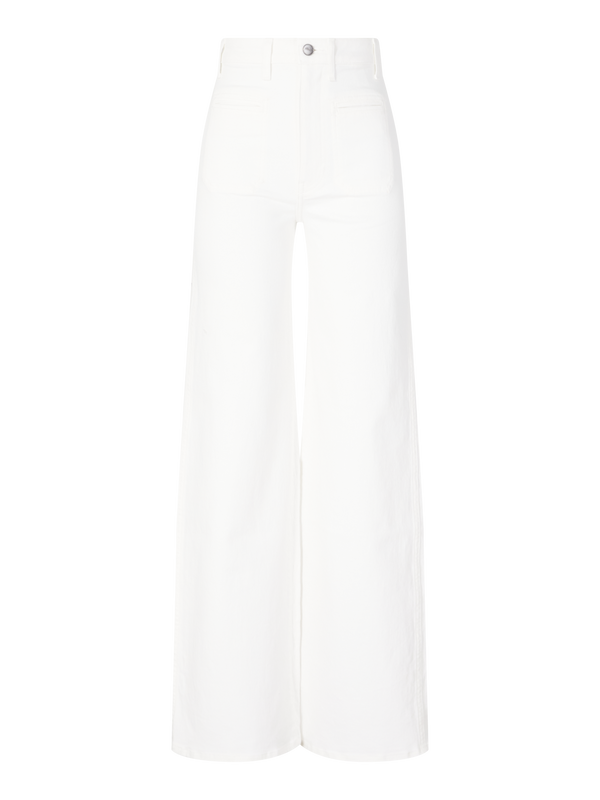 Boot-Cut Jeans 'Delmonico' Weiß