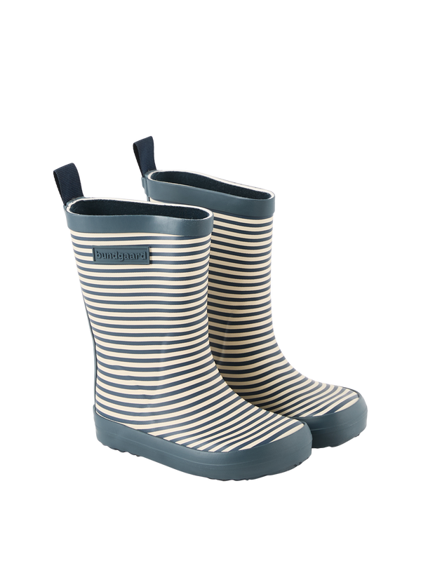 Gestreifte Gummistiefel 'Charly' Blau
