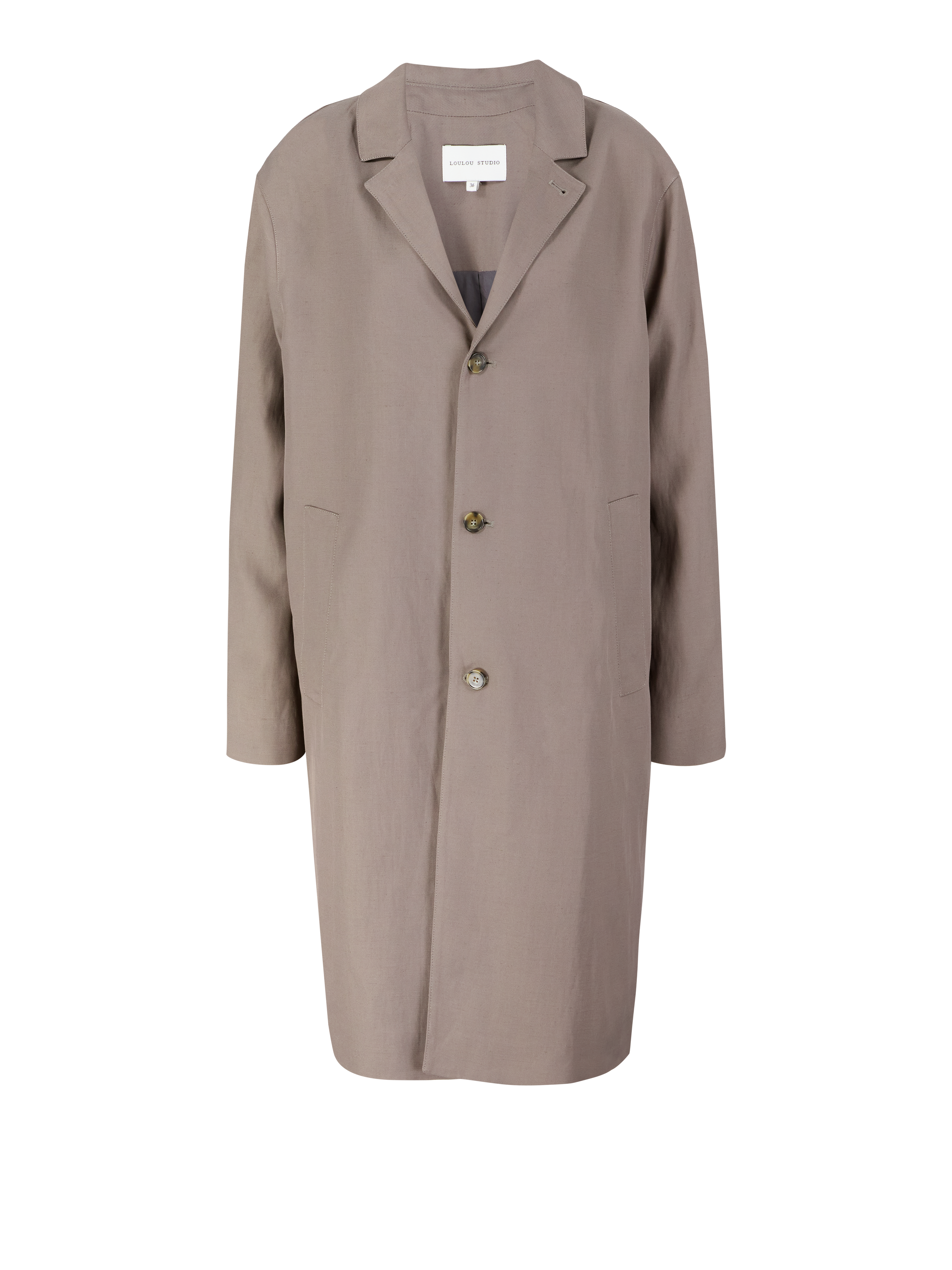 Lightweight coat 'Menja' grey