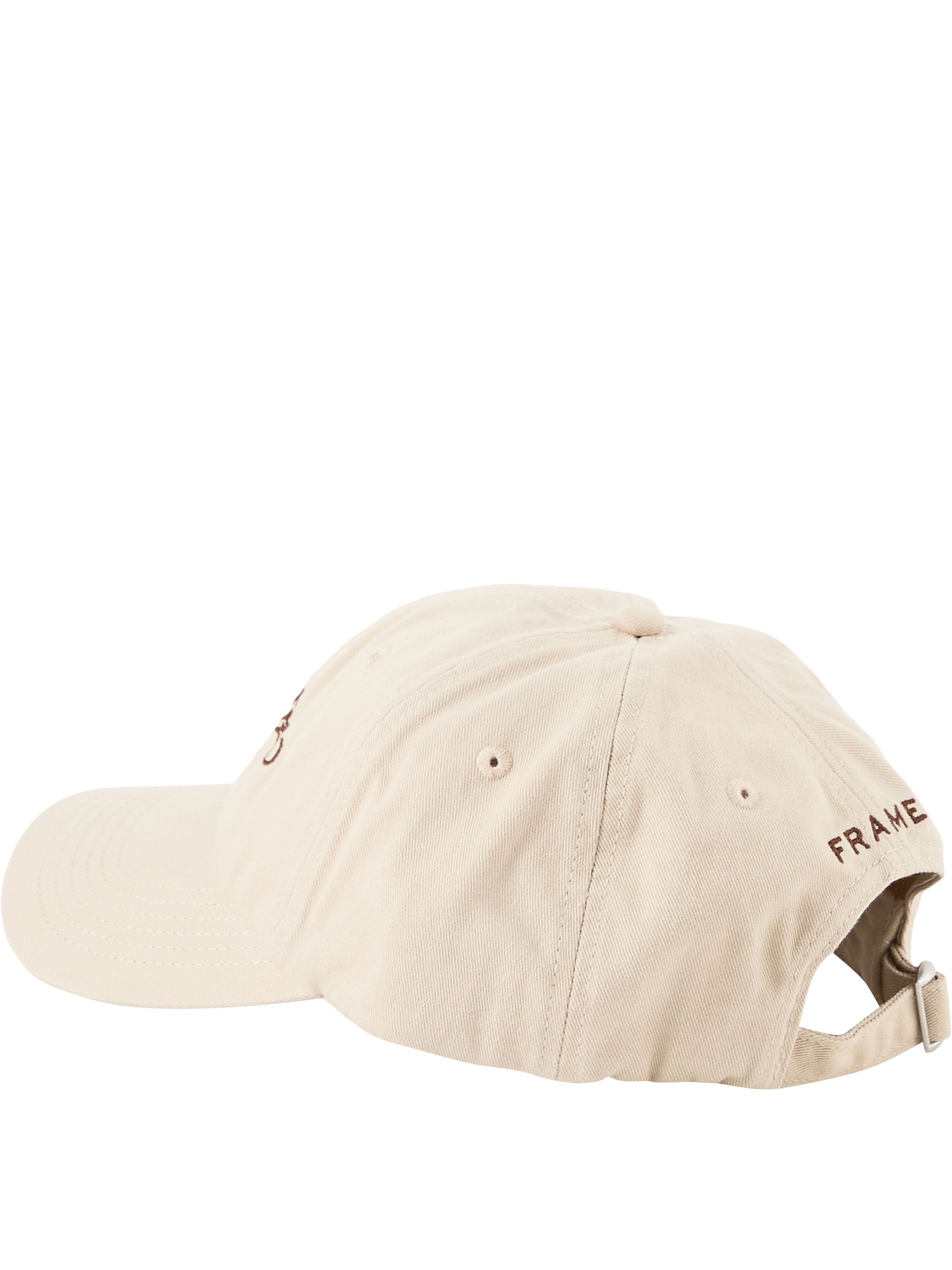 Frame Cap 'Frame x Ritz Paris' Unisex Beige, Frontansicht – UNGER.DE