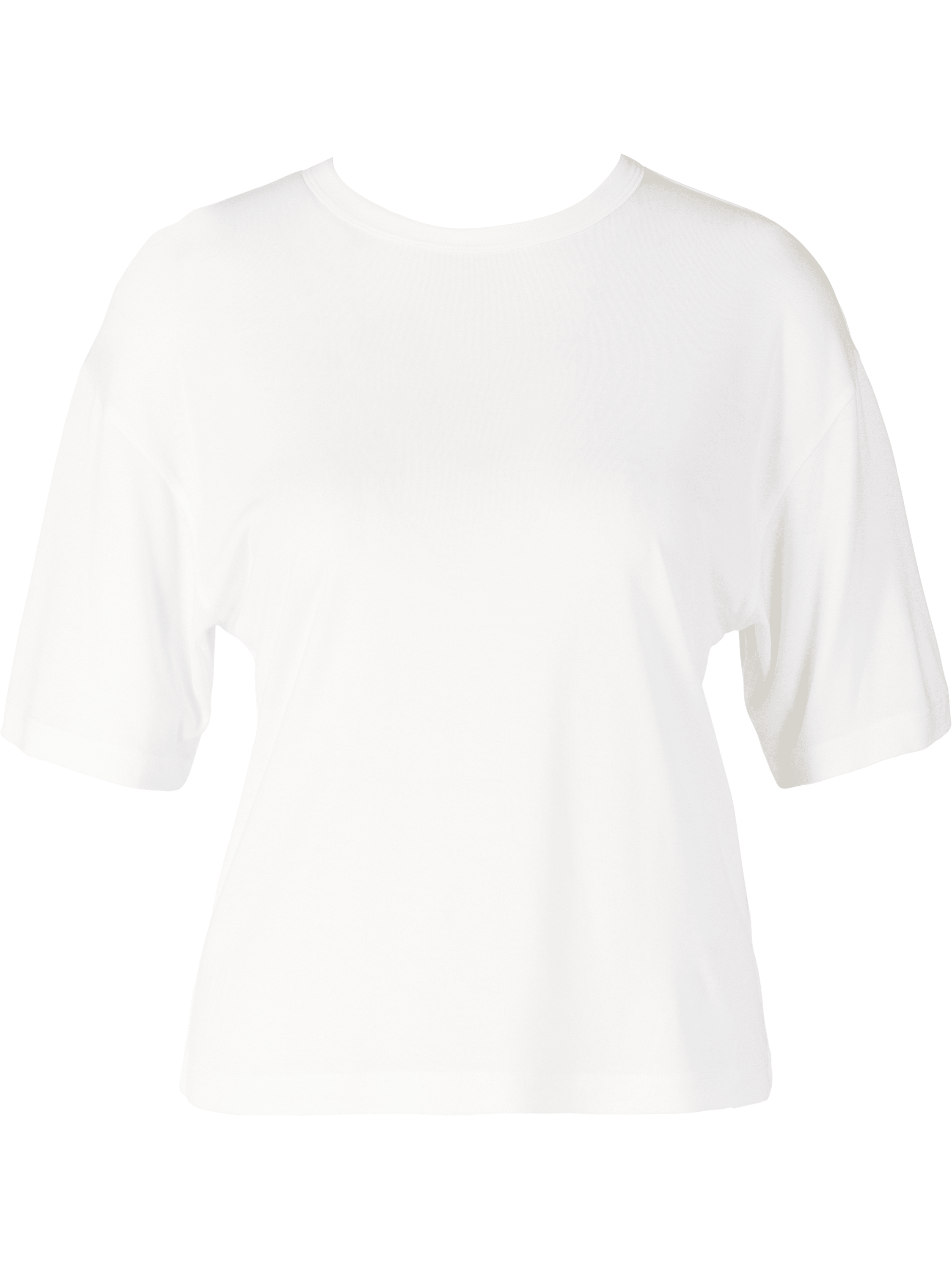 Vince Lockeres T-Shirt Crème, Produktansicht – UNGER.DE