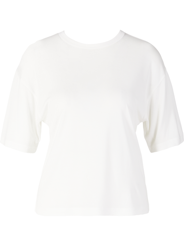 Lockeres T-Shirt Crème