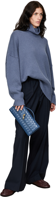 Oversized cashmere jumper with a roll neck by De Nimes