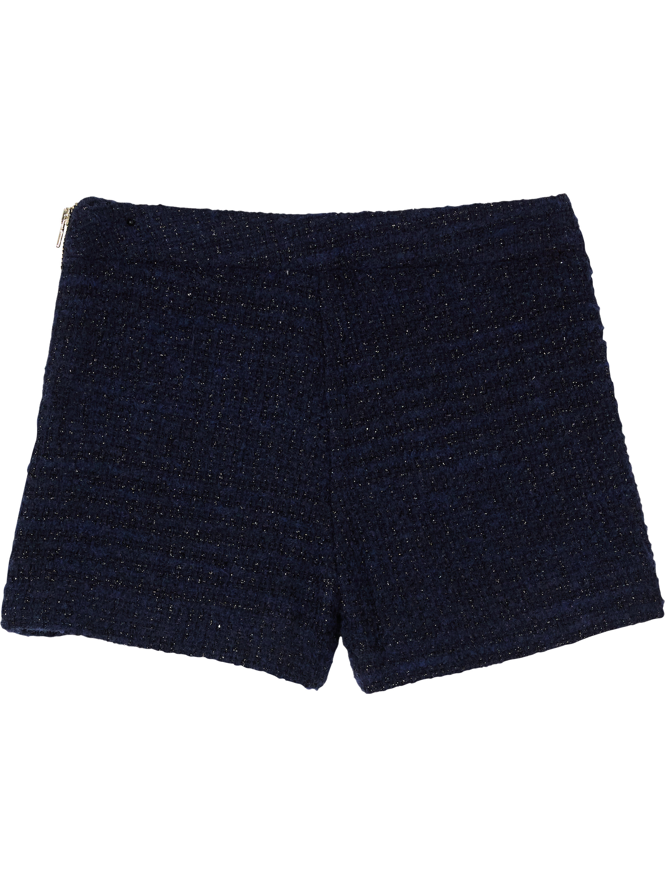Tartine et Chocolat Shorts aus Tweed Marineblau – UNGER.DE
