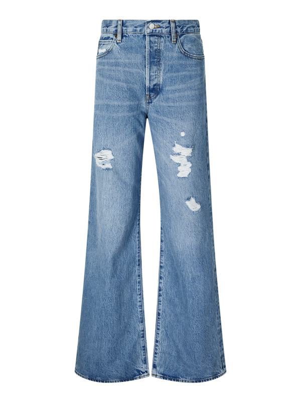 'The Loose' Wide-Leg Jeans – Medium Blue