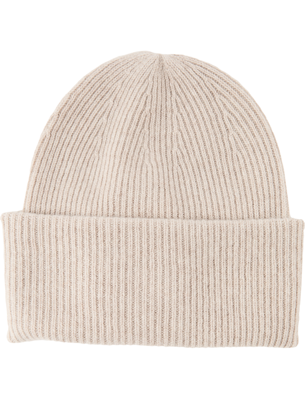 Cashmere-Beanie 'Stockholm' Sand