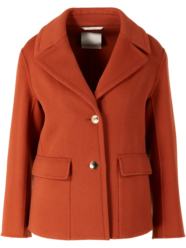 Cabanjacke 'Sissy' aus Schurwolle Orange