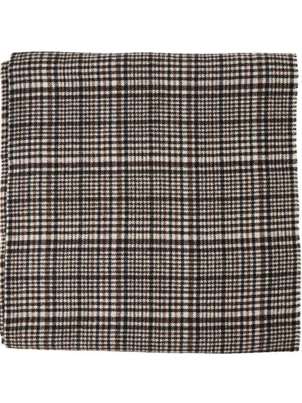 Cashmere-Schal mit Karomuster Multi