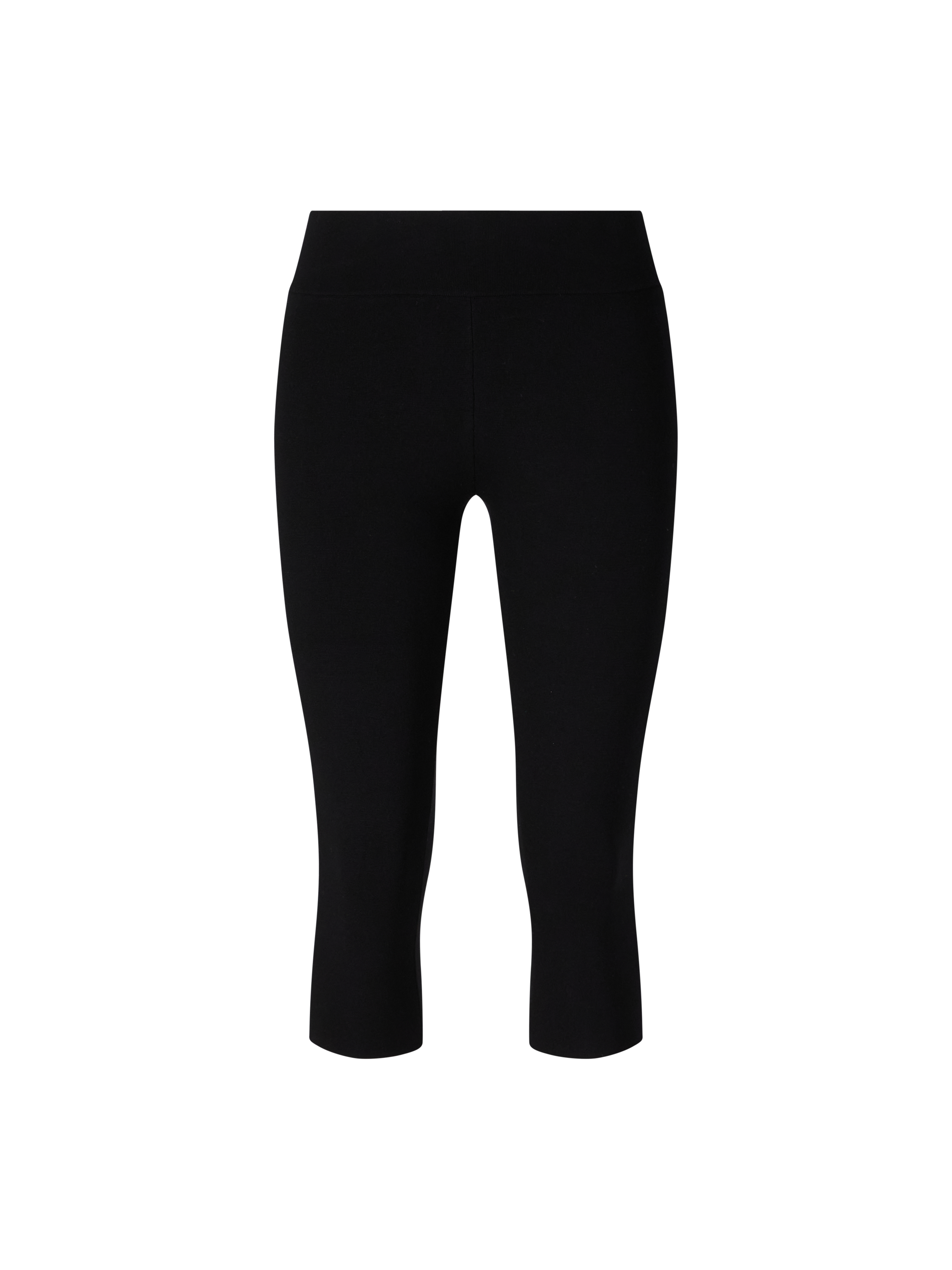 Schmale Caprihose Schwarz