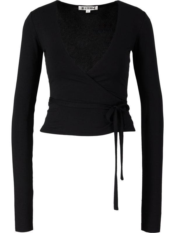 Wickeltop Schwarz