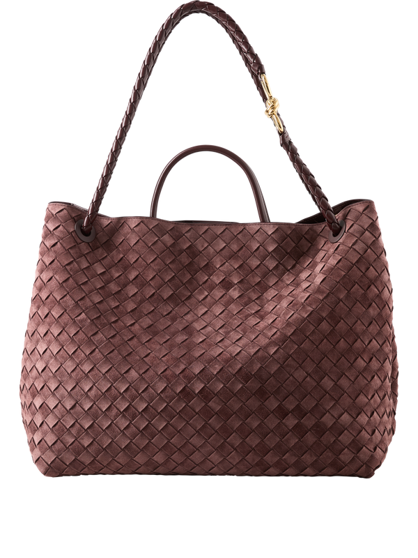 Handtasche 'Andiamo Large' Deep Mahogany