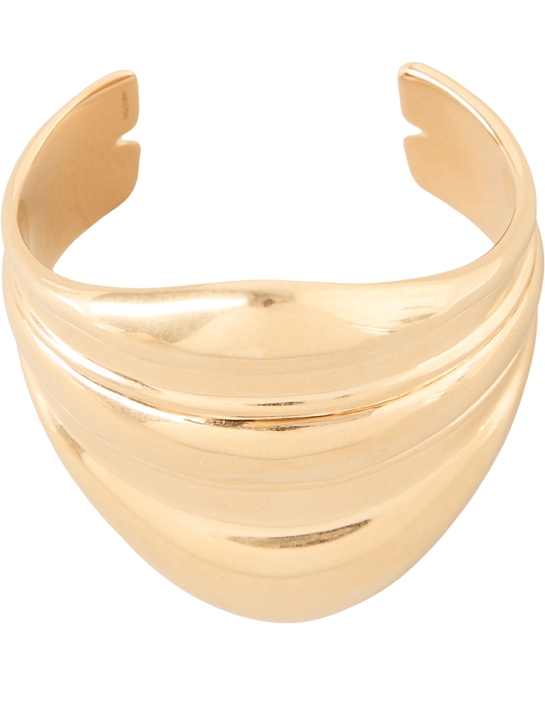 Chloé Open gold bangle, Product view – UNGER.DE