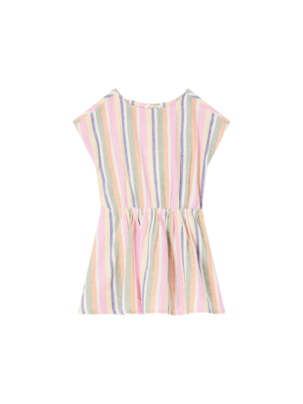 Gestreiftes Kleid Multi