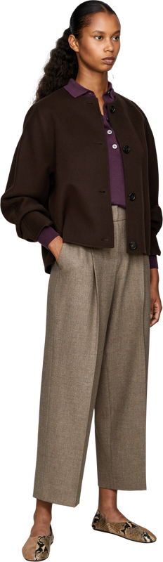 'Sloanne' brown trousers