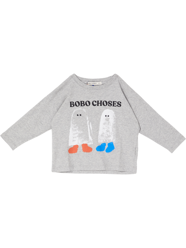 Langarmshirt 'Booty Ghosts' Grau