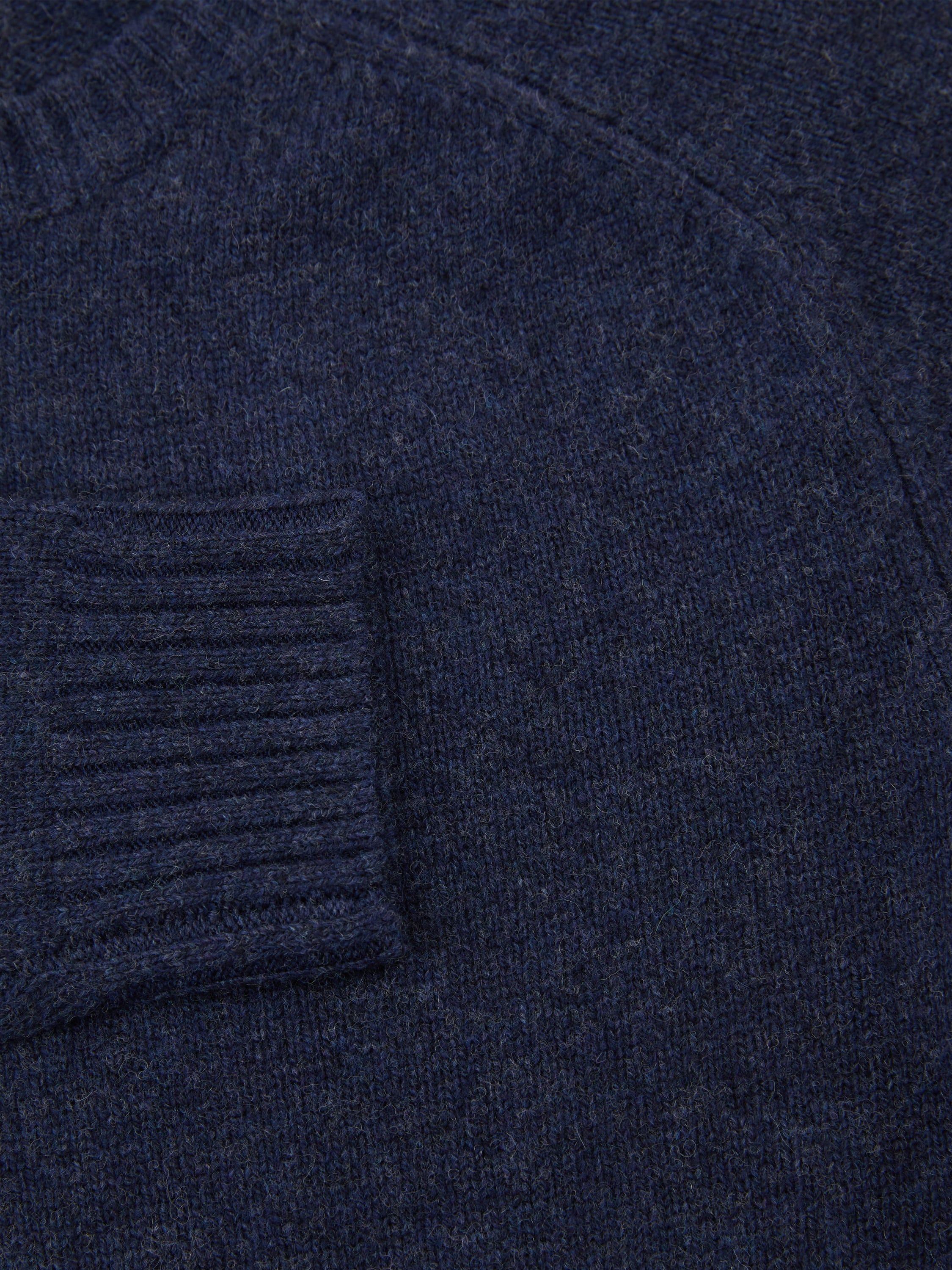 Bellerose Strickpullover Marineblau, Frontansicht – UNGER.DE