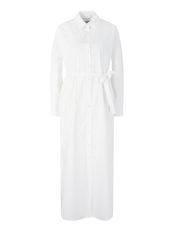 Maxikleid 'The Long Shirt' Weiß