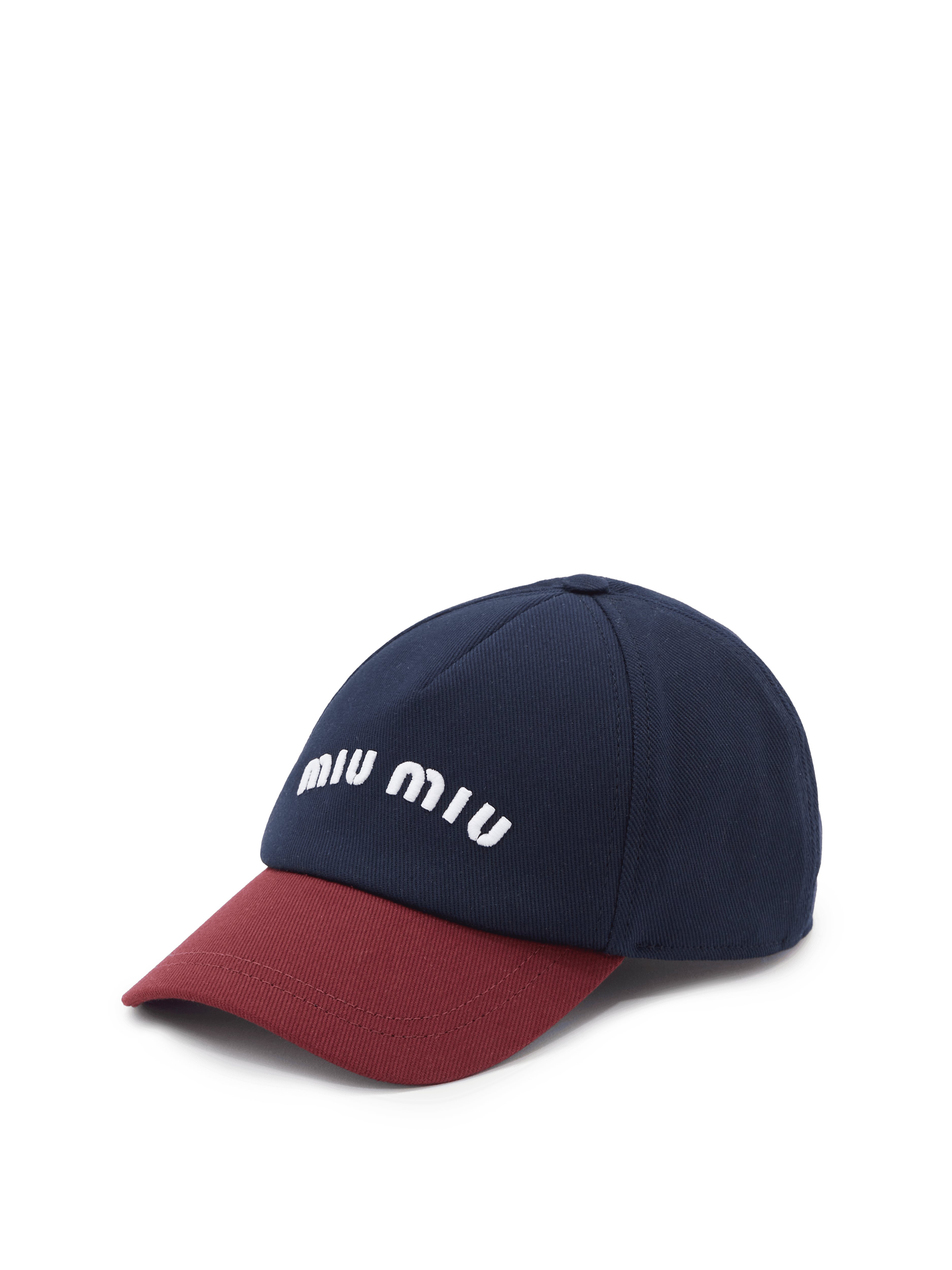 Baseball cap in navy blue/bordeaux