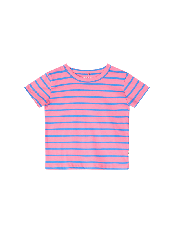 Gestreiftes T-Shirt 'Stripe' Pink