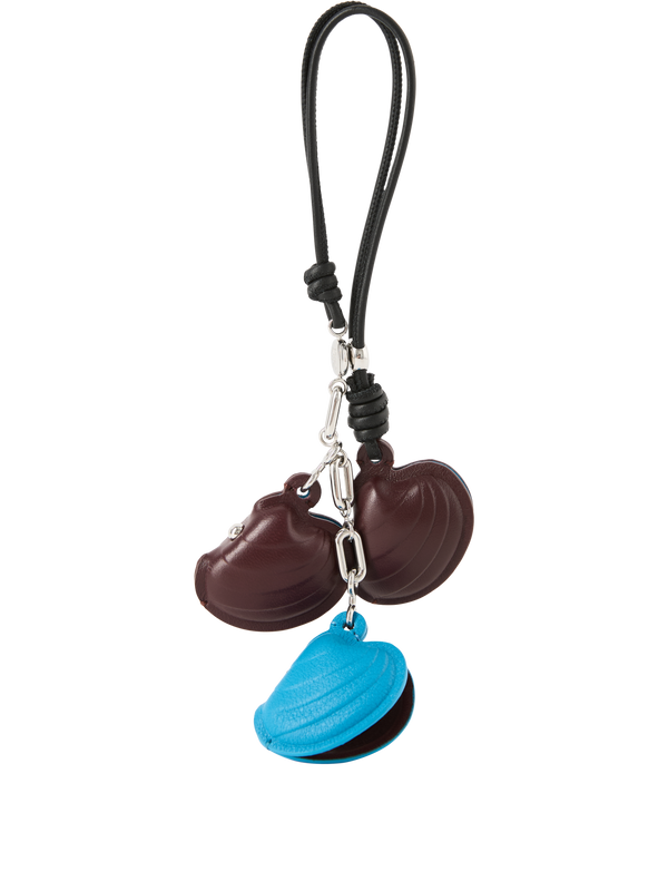 Pendant 'Shell' Blue/Red