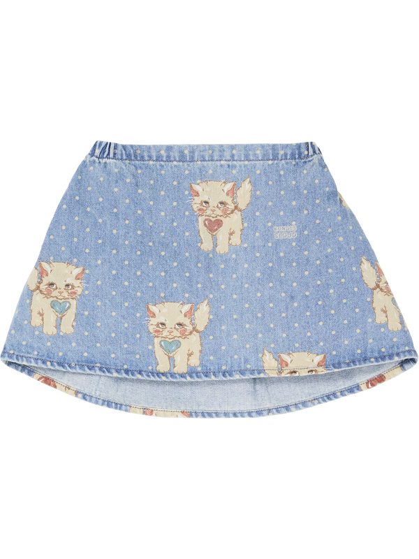 Jeansrock 'Ciao Miao' Blau