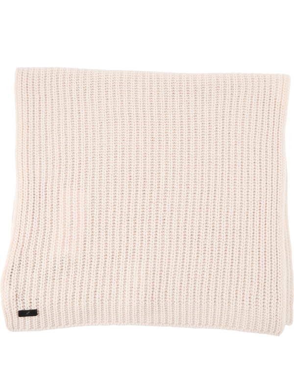 'Harva' Alabaster cashmere scarf