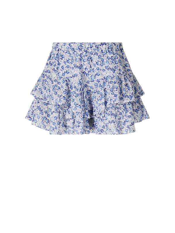 Floraler Skort 'Jocadia' Blau