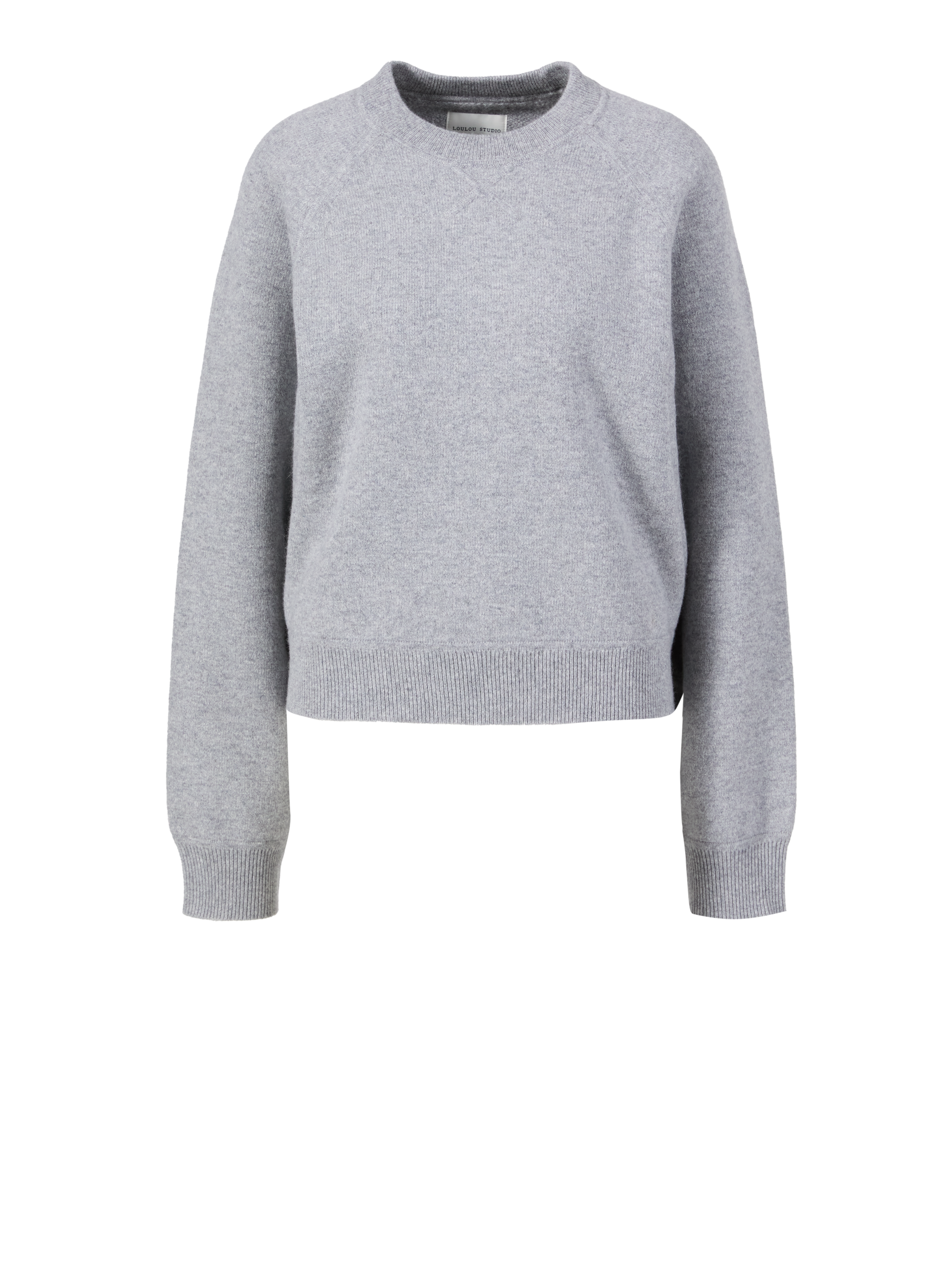 Cashmere-Pullover 'Thais' Hellgrau