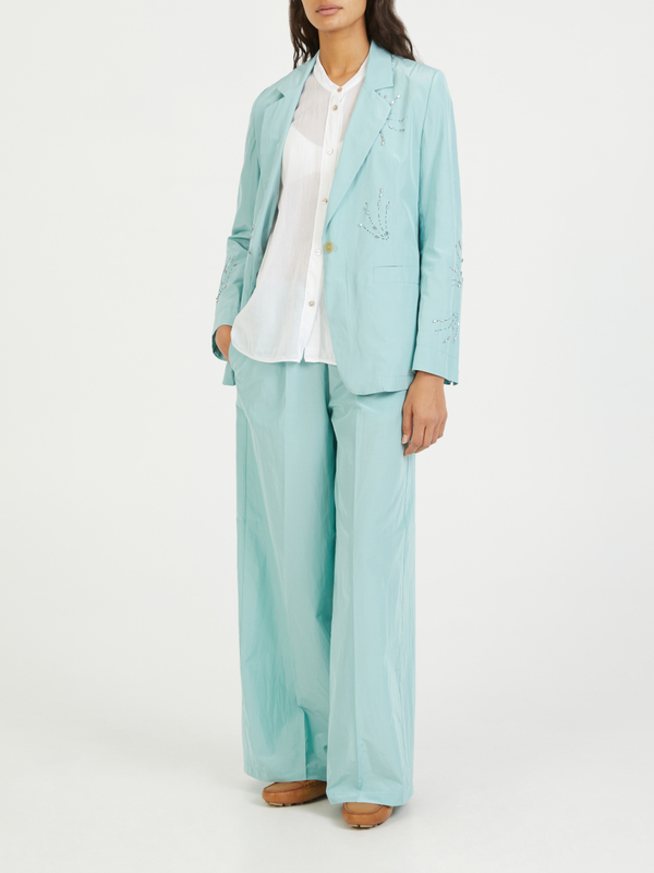 Blazer 'Taffetta' Türkis