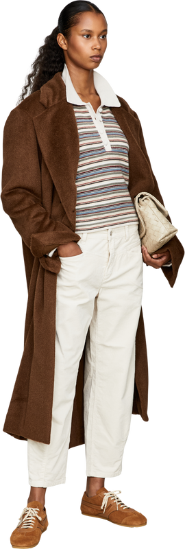 'Eli' Cream Cord Trousers