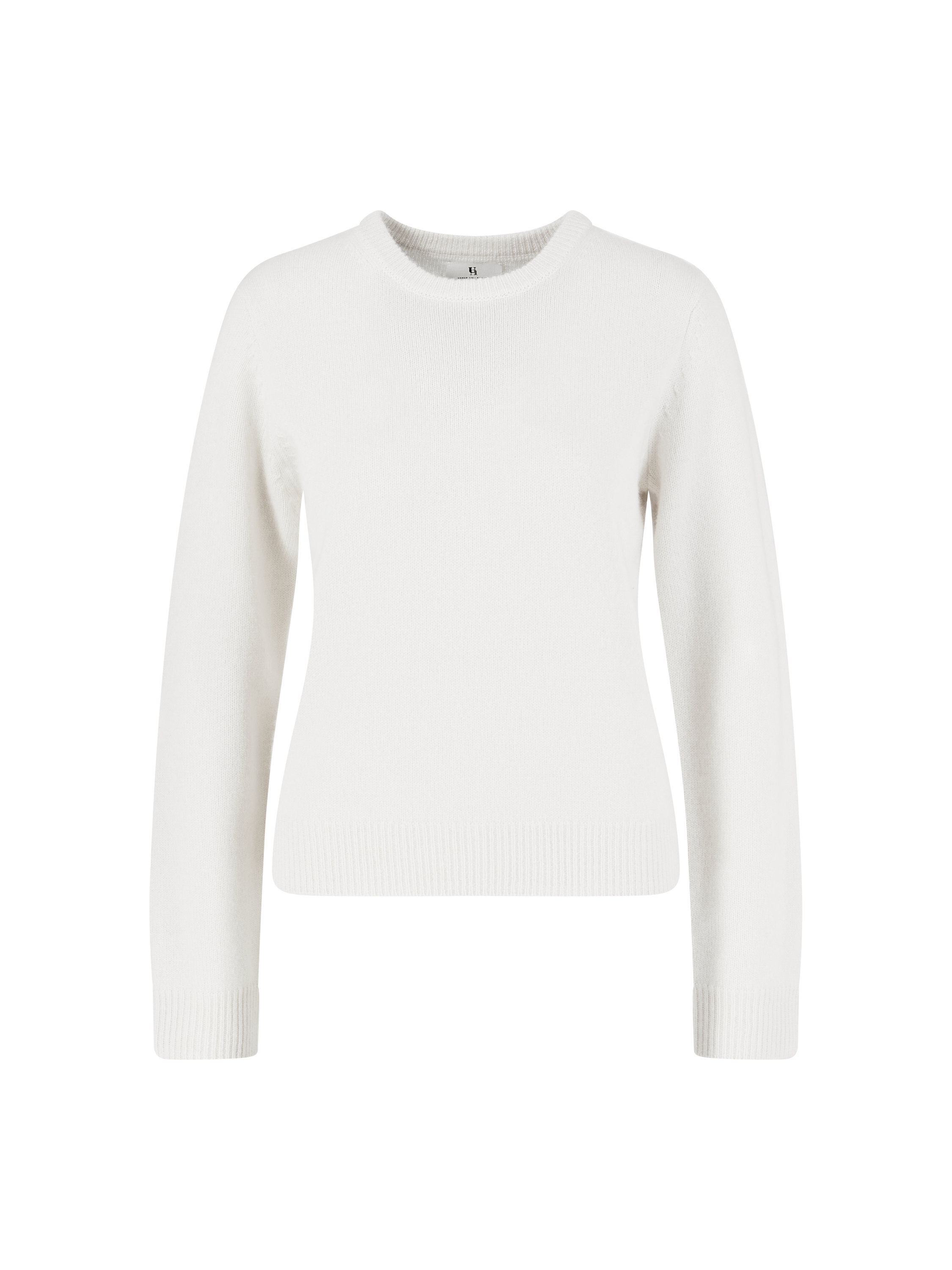 Cashmere-Pullover mit Rundhalsausschnitt Cloud