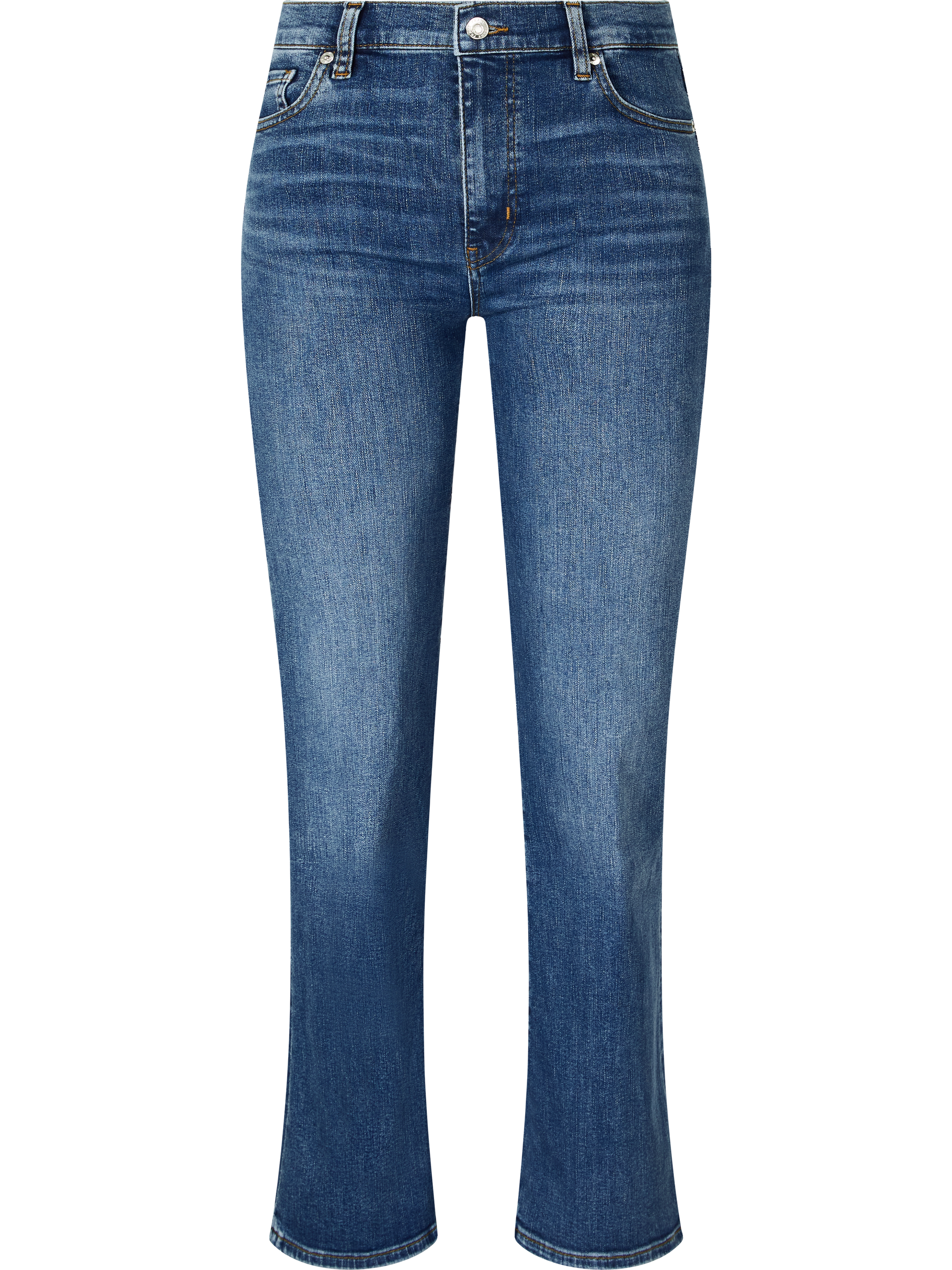 Flared-Leg Jeans 'The Icon' Mittelblau