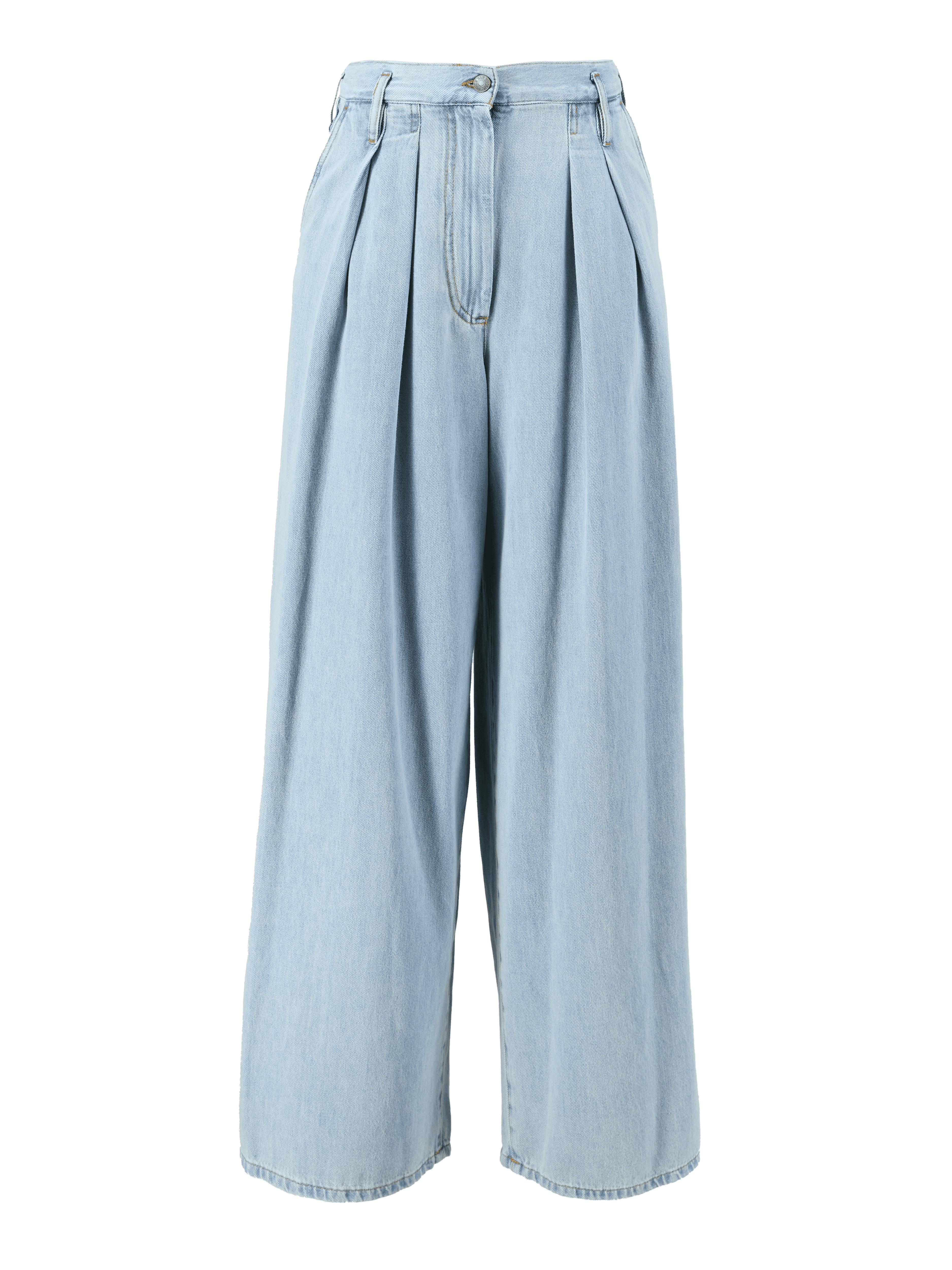 Wide-Leg Jeans 'Pamplona' Hellblau