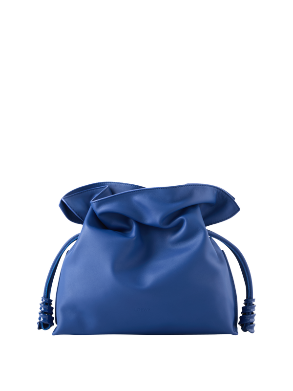 Clutch 'Flamenco Coil Medium' Stellar Blue