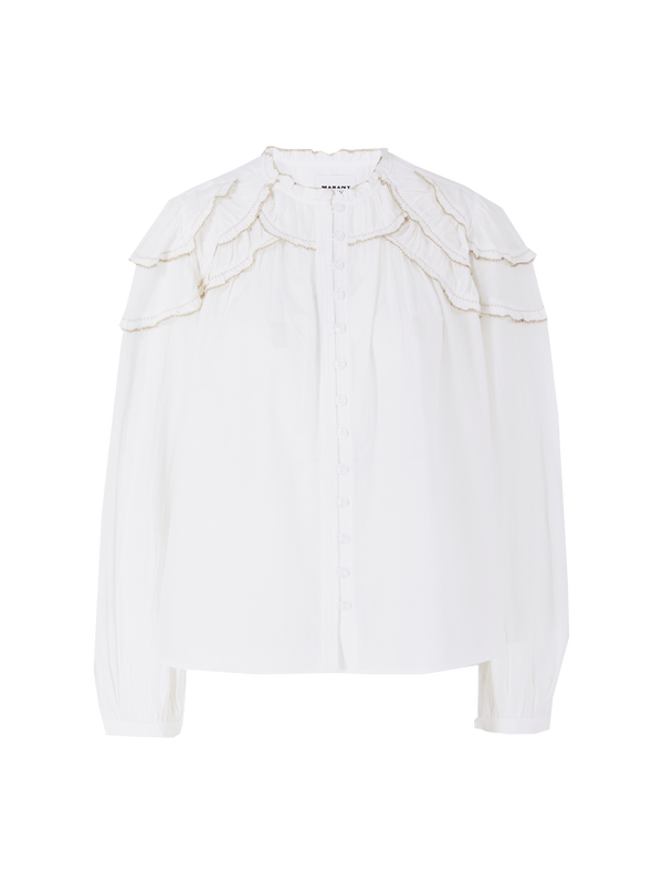 'Christa' Blouse – White
