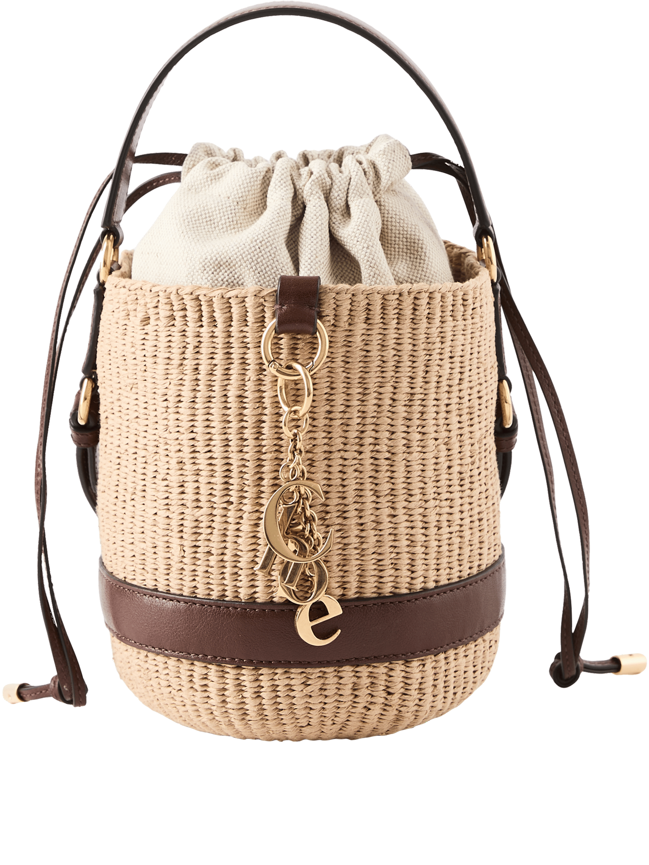 Handtasche 'Charms' aus Naturfasern Crafty Brown