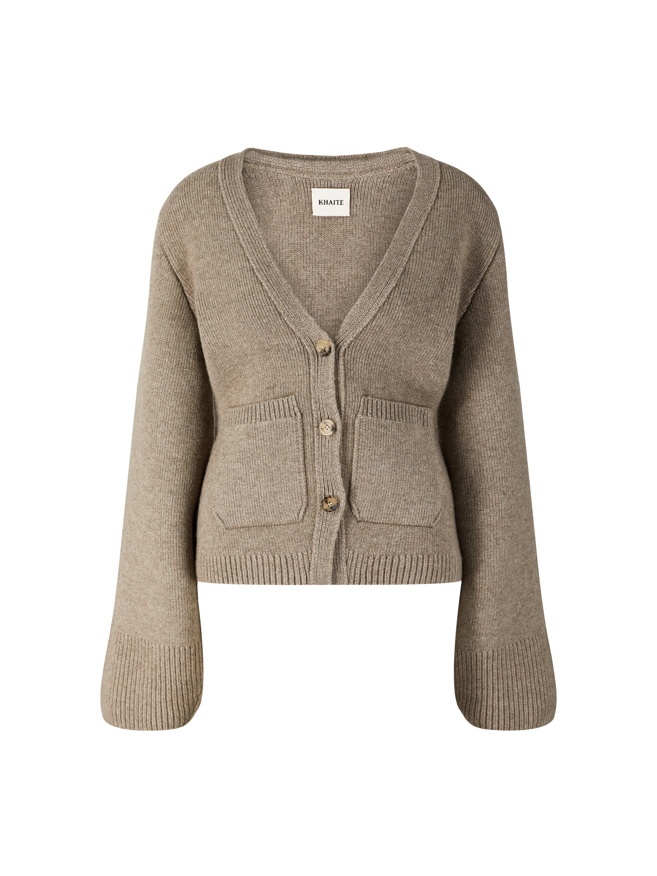 Cashmere-Strickjacke 'Scarlet' Braun