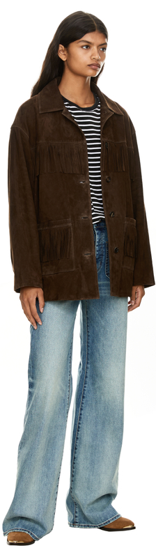 Gestreiftes T-Shirt 'Boy T' Schwarz