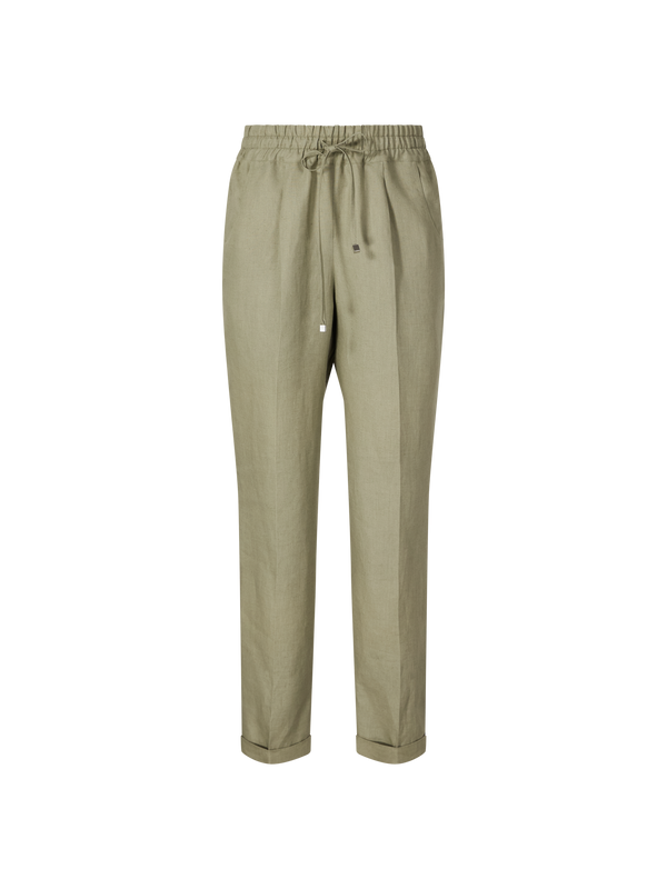 Leinenhose Grün