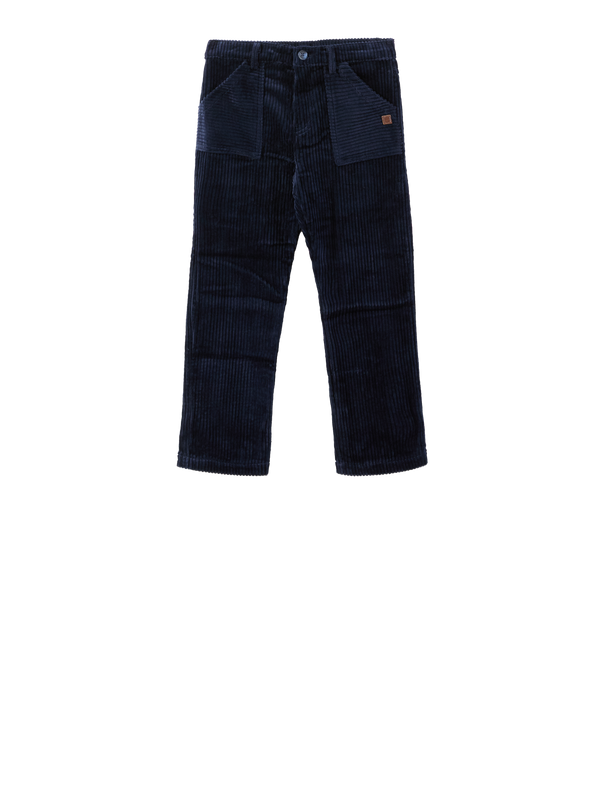 Cordhose Marineblau