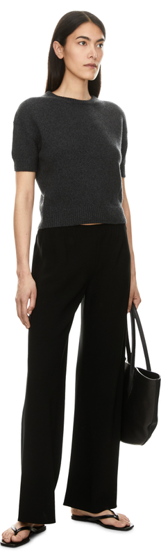 Cashmere-Pullover 'Golden' Anthrazit