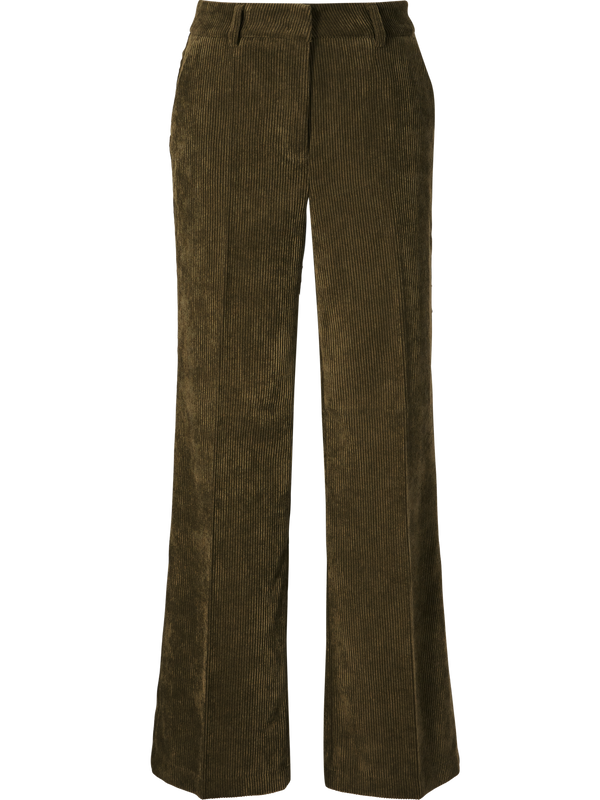 Cordhose 'Ortensia' Olivgrün