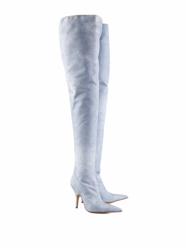 Stiefel '33' Hellblau
