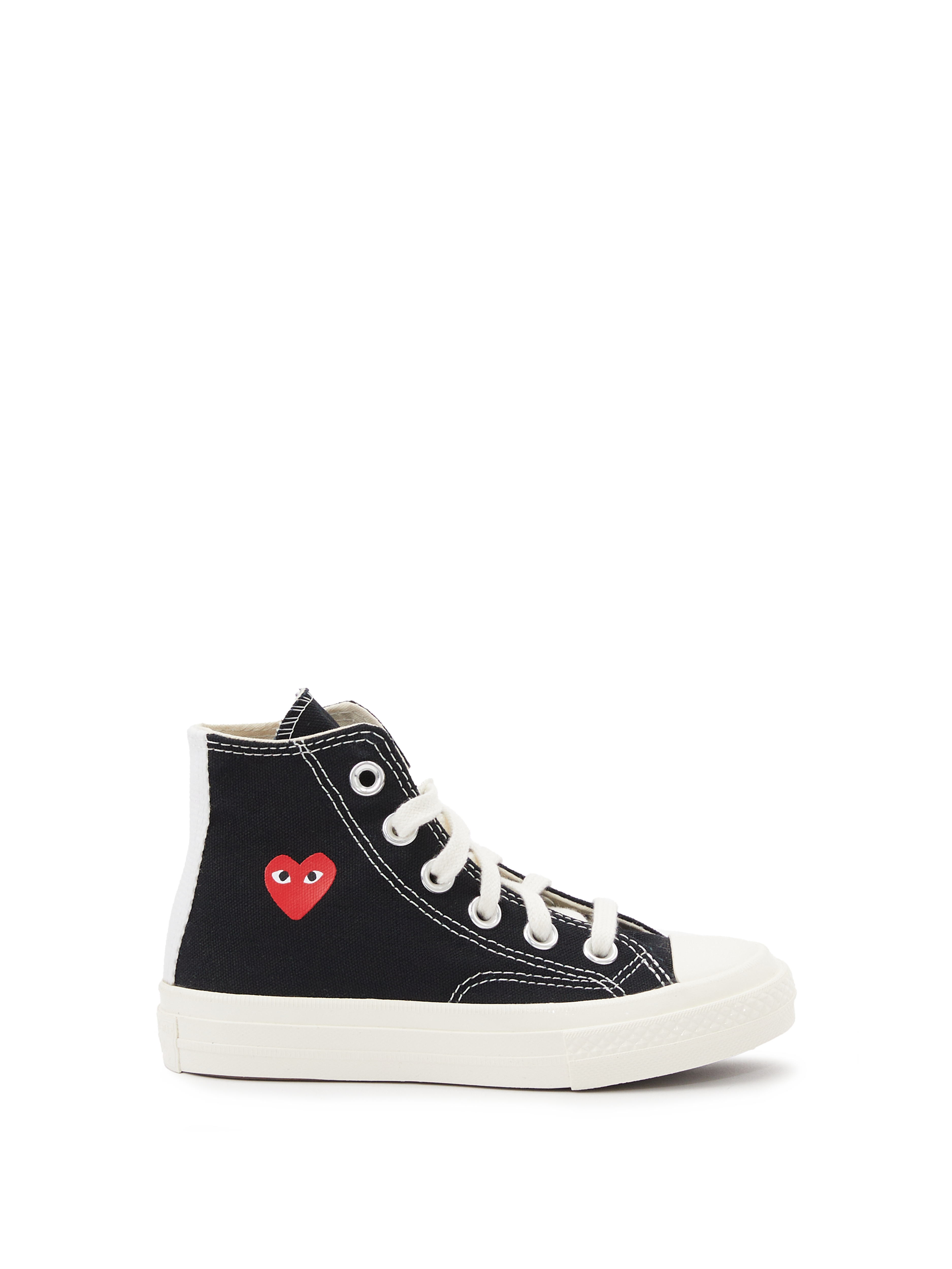 Sneaker 'Red Heart' in Schwarz/Rot