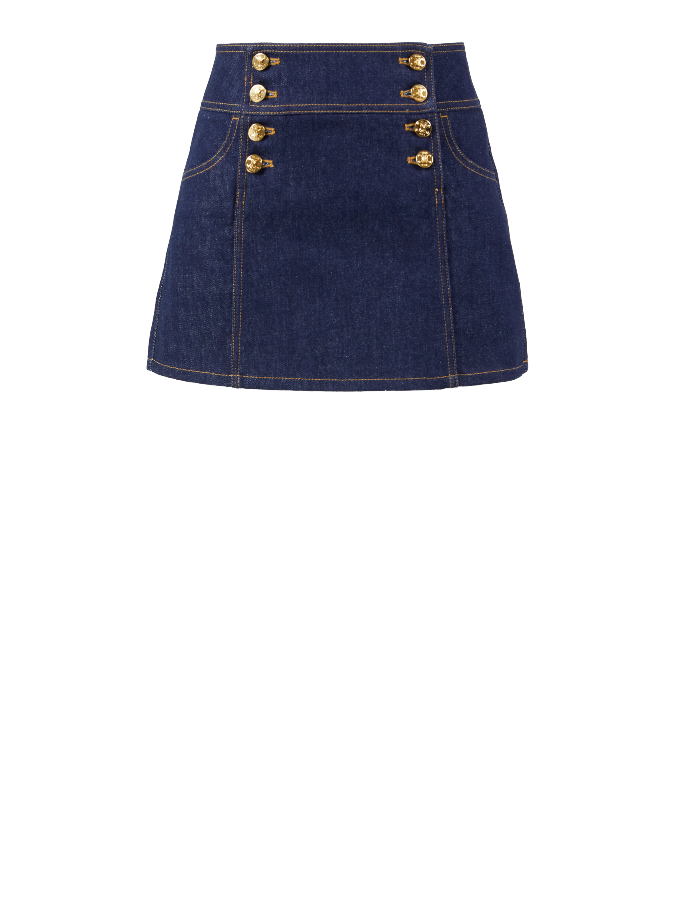 Jeans-Minirock Blau