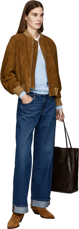 'The Shrunken' Light Blue Cashmere Jumper