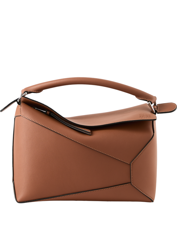 Handbag 'Puzzle Edge Medium' Tan
